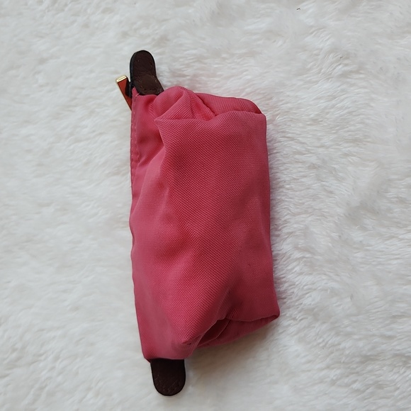 Longchamp Le Pliage Original Coin Purse in Hot Pink - Picture 5 of 7